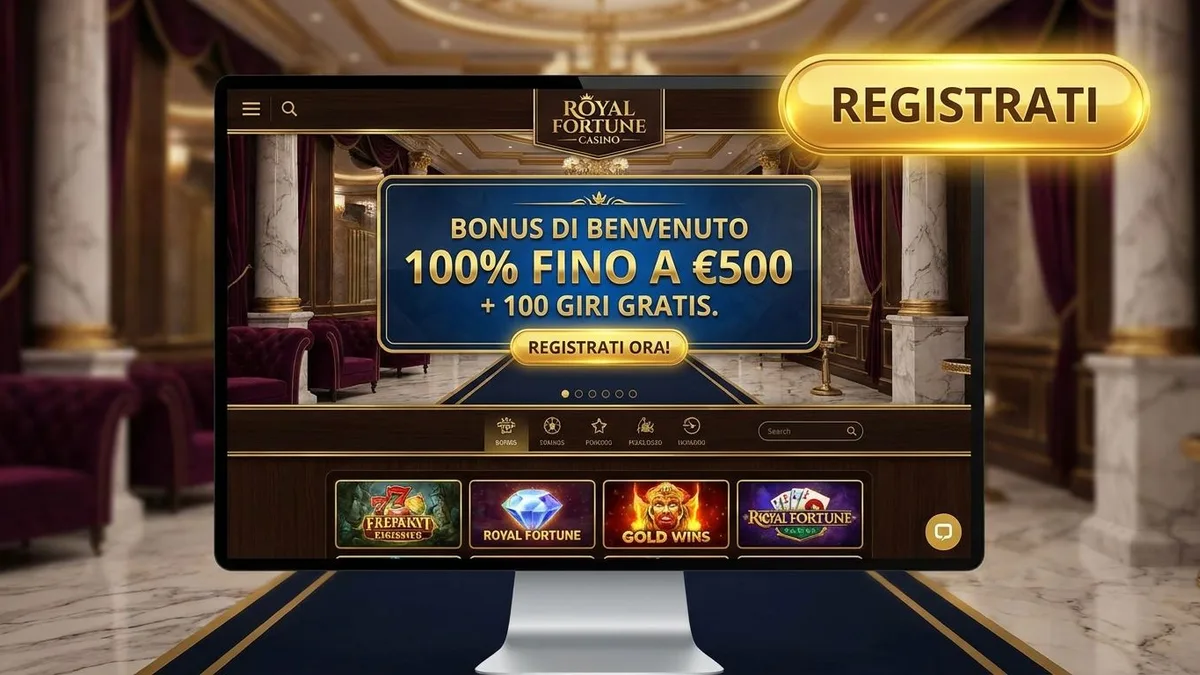 Registrazione con bonus